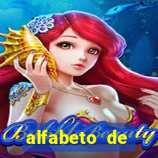 alfabeto de caligrafia bonita